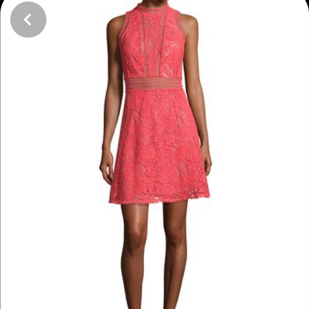 Rebecca Taylor sleeveless Arella lace dress